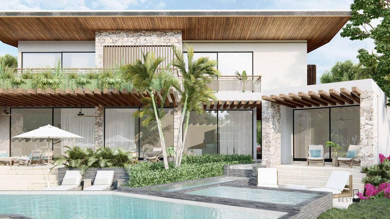 Venta de Villa de Lujo de 4 habitaciones en Cap Cana, Punta Cana.