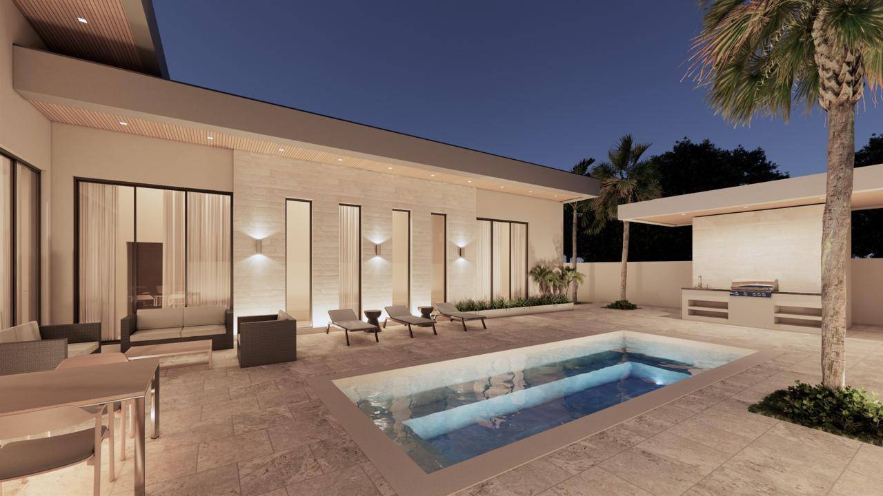 Venta de villa de 3 habitaciones y cuarto de servicio en Vista Cana