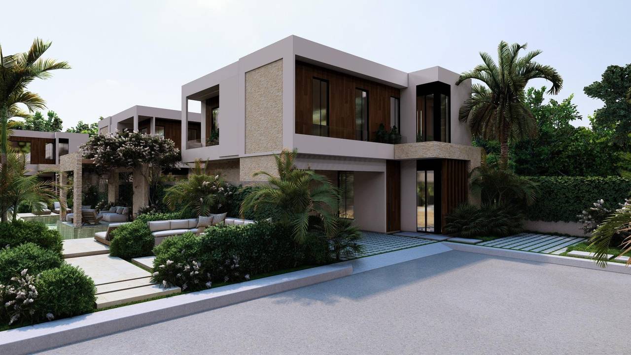 Villas modernas en venta en Punta Cana | Desde 144 m² hasta 165 m² con piscina, terraza y acabados de lujo