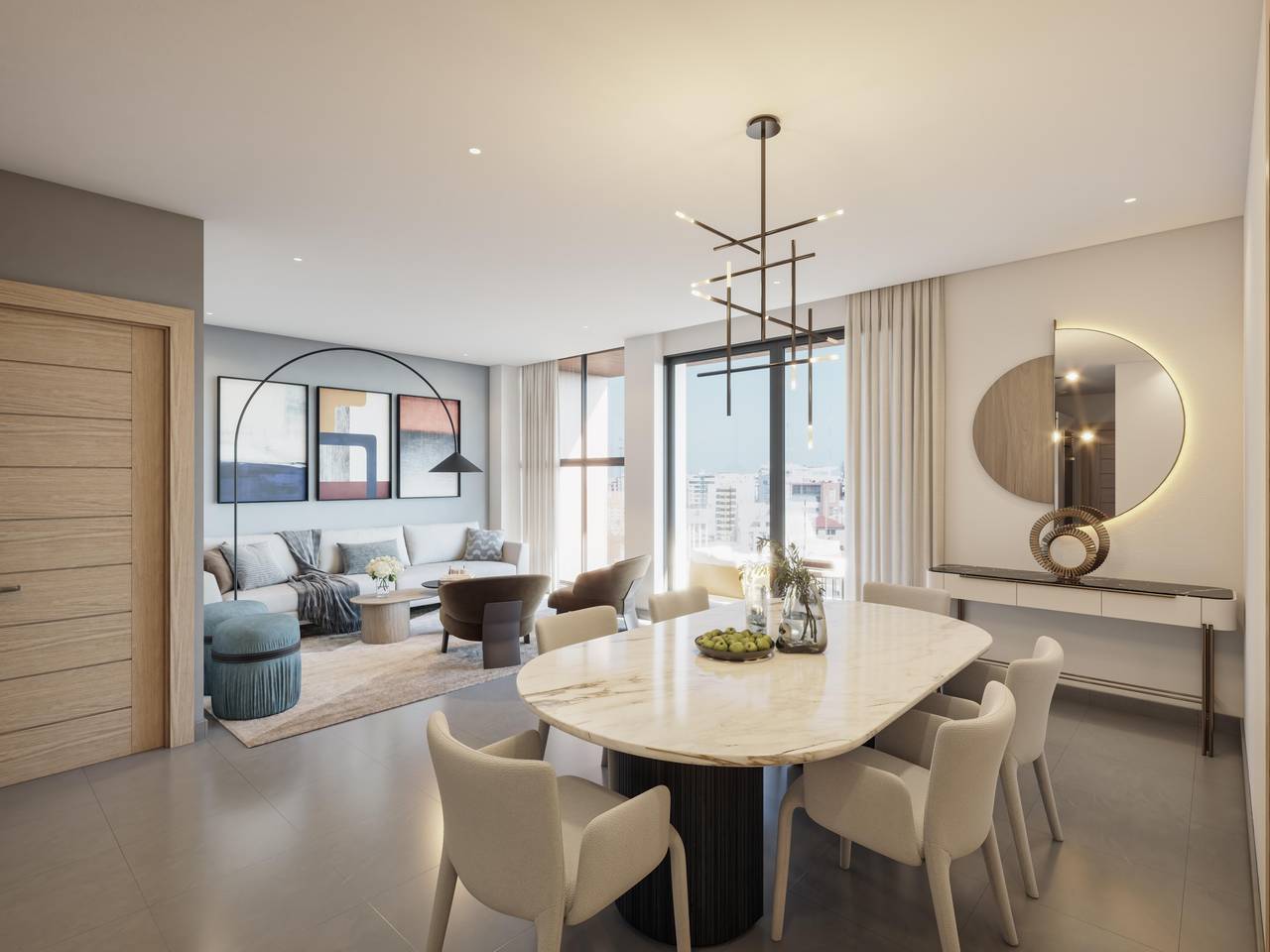 Lujoso Apartamento en Ensanche Serrallés | 1 y 2 Habitaciones
