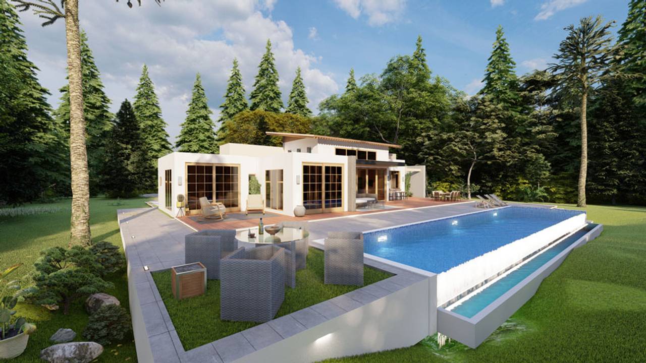 Villa en plano de venta en Jarabacoa