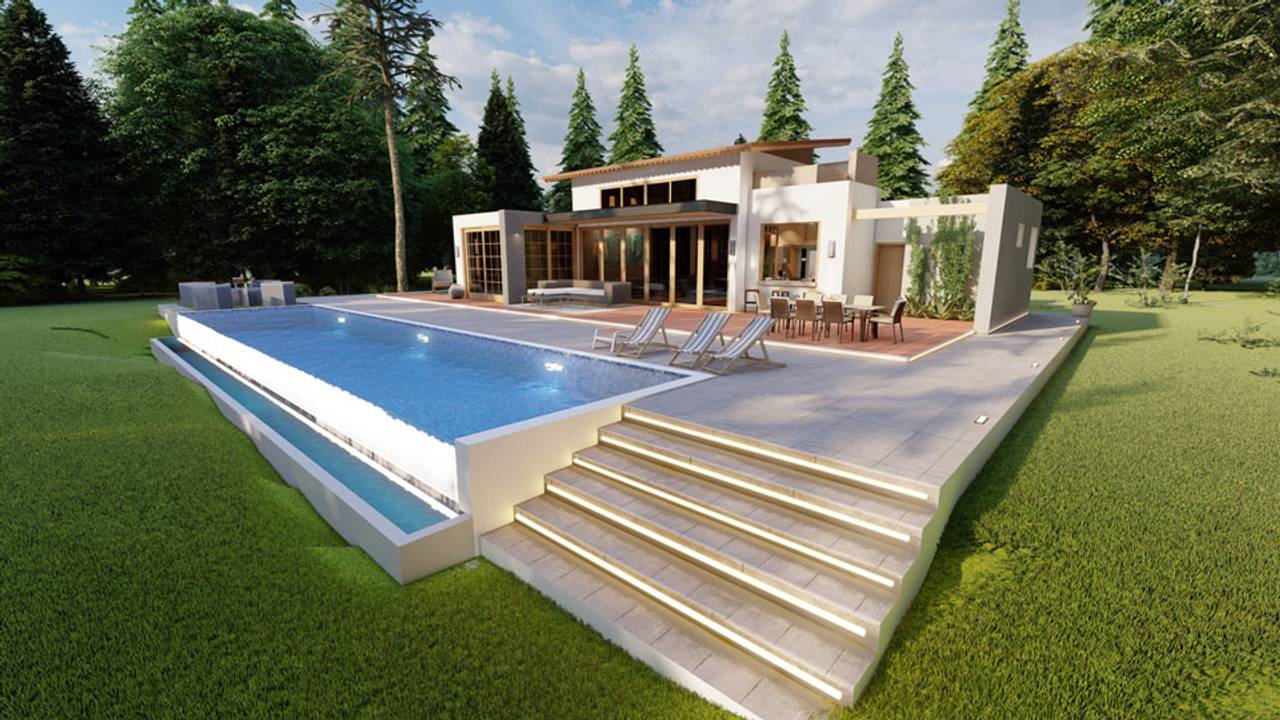 Villa en plano de venta en Jarabacoa
