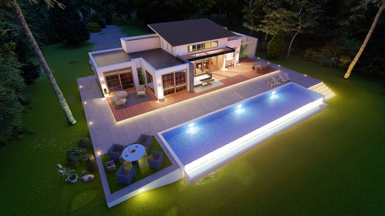 Villa en plano de venta en Jarabacoa