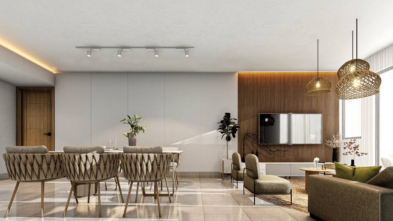Venta de Apartamentos de 2 habitaciones en primera línea de playa en Juan Dolio
