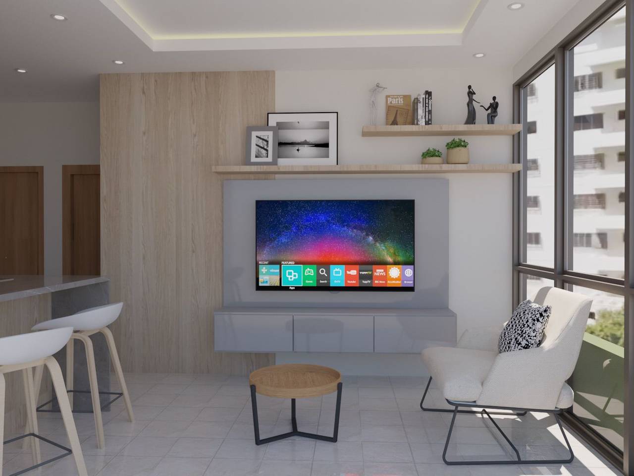 Venta de apartamentos de 1 y 2 habitaciones en Urb. Renacimiento, Santo Domingo