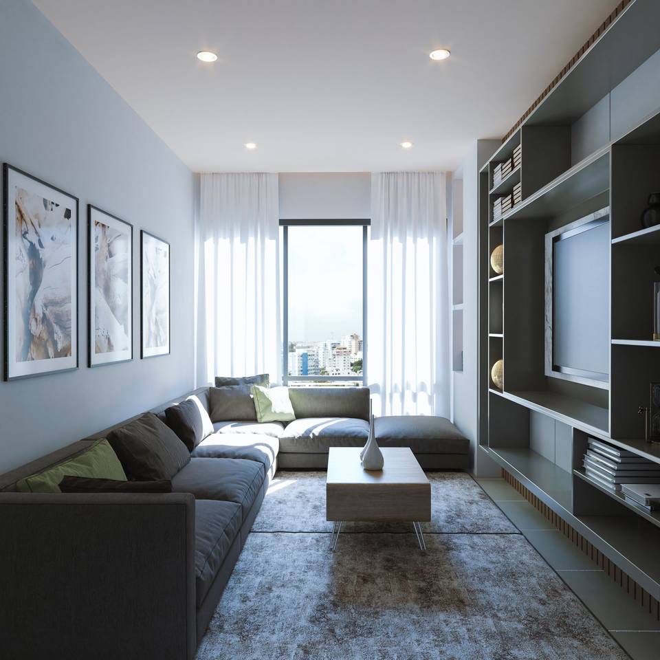 Venta de apartamentos de 1 y 2 habitaciones en Urb. Renacimiento, Santo Domingo