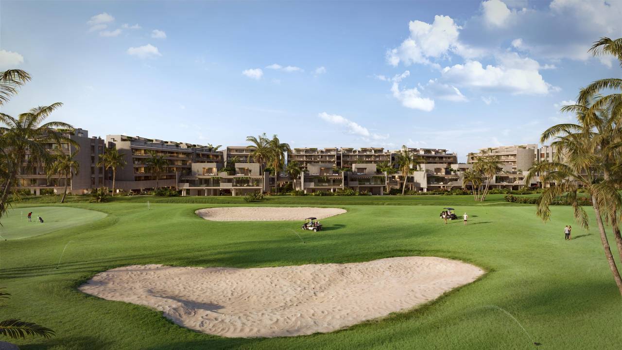 PROYECTO EXCLUSIVO EN CAP CANA FRENTE AL CAMPO DE GOLF REP. DOM.