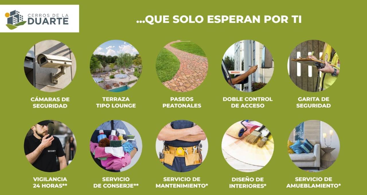 Innovador proyecto cerrado de apartamentos de 2 y 3 habitaciones, con piscina, gimnasio, áreas de recreación y 17 amenidades más.