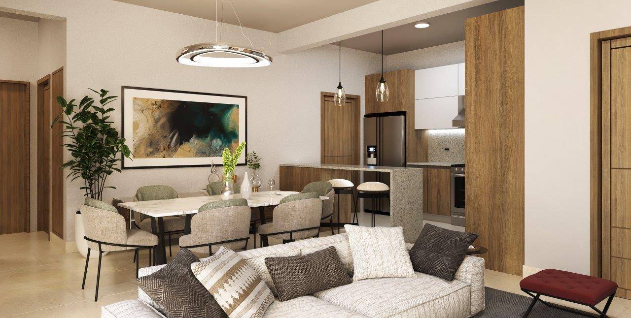 Proyecto de apartamentos en Llanos de Gurabo, Santiago