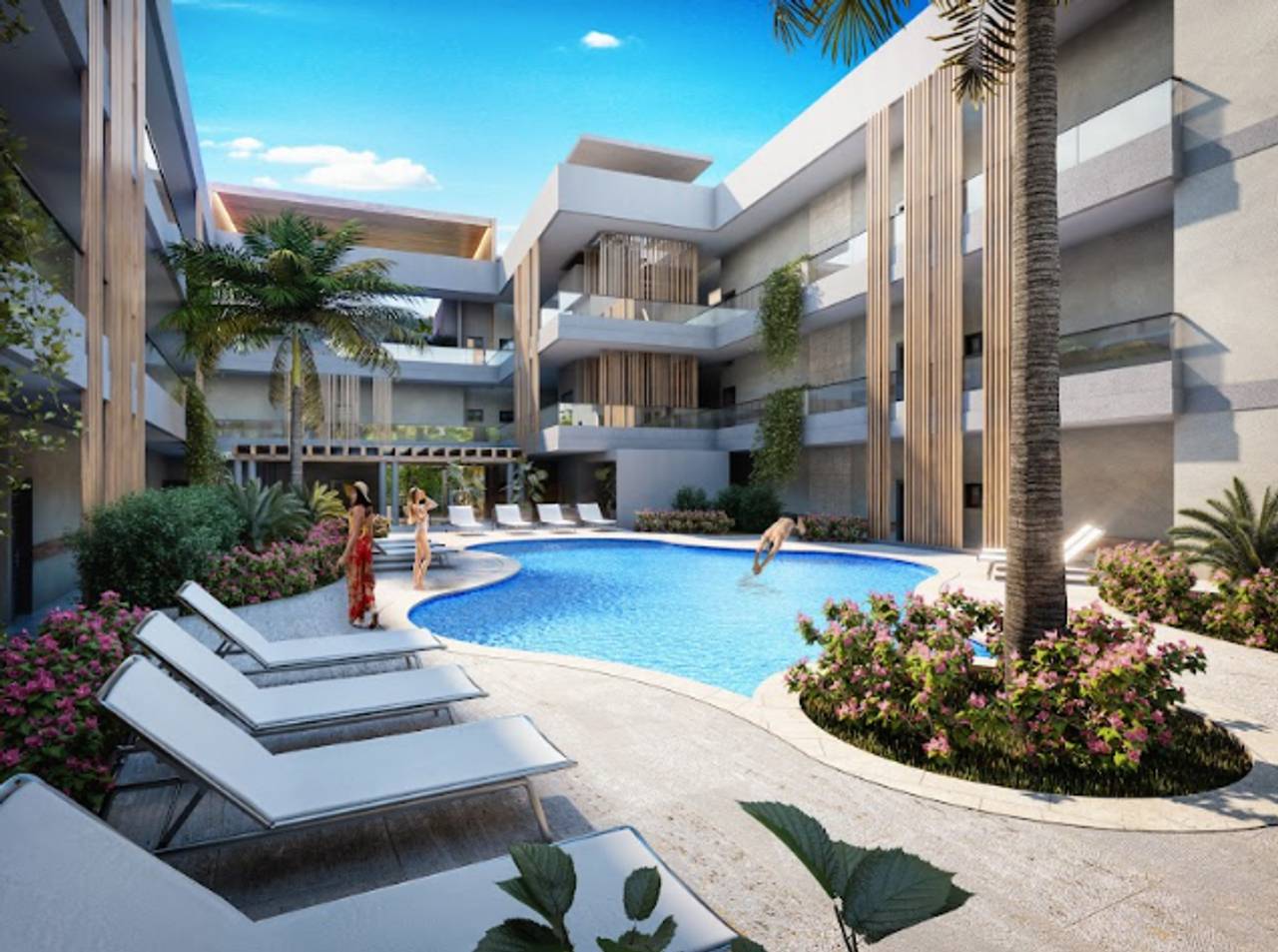 Apartamentos de 1 y 2 habitaciones en Cap Cana, Punta Cana