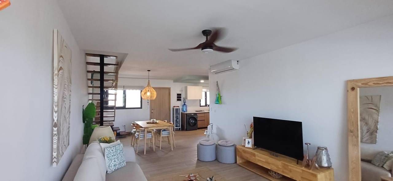 Penthouse amueblado en Punta Cana. Cerca de la playa