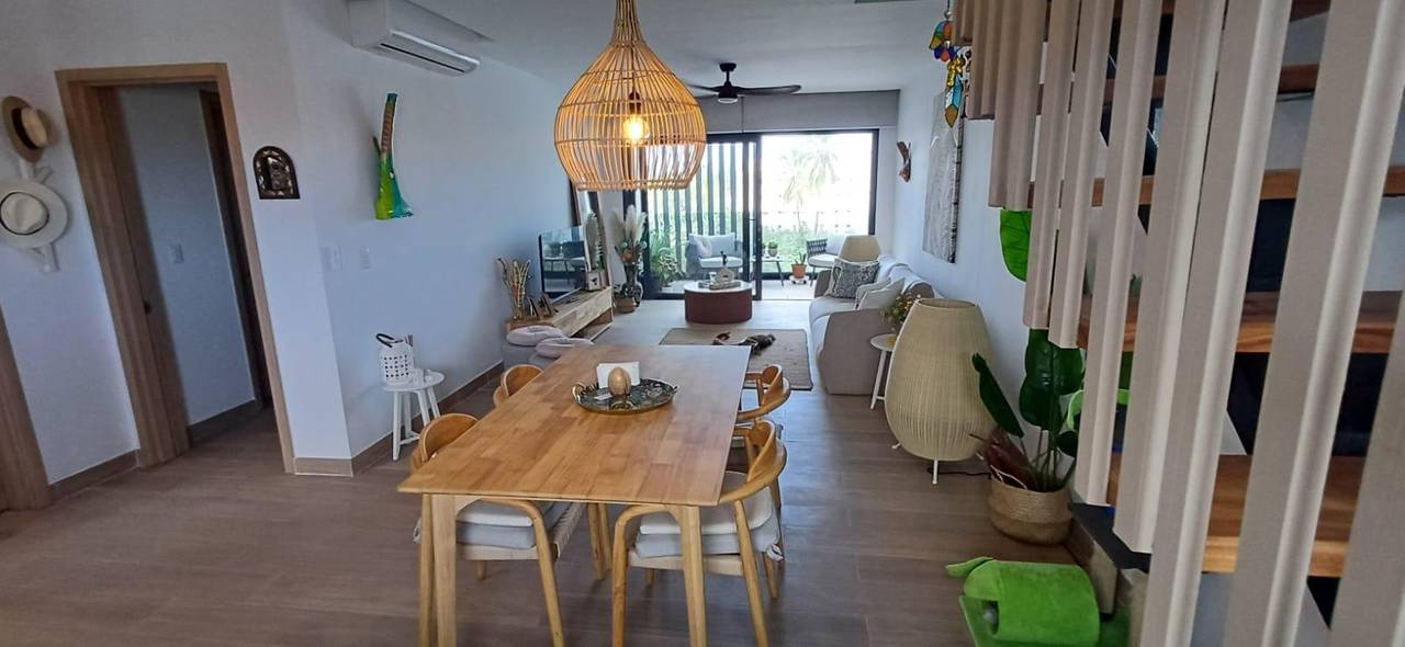 Penthouse amueblado en Punta Cana. Cerca de la playa