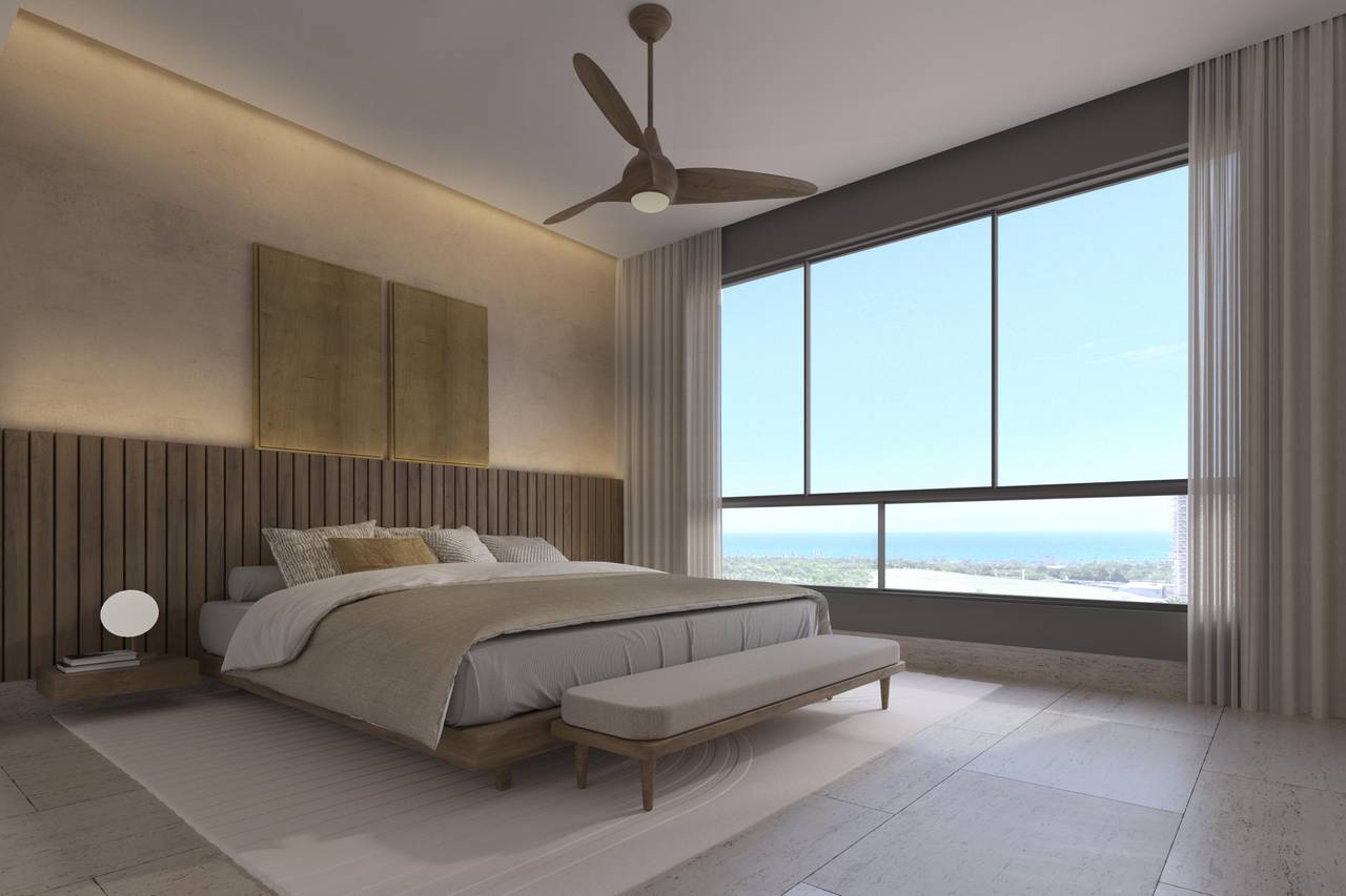 Apartamentos de 1 a 3 habitaciones en destino residencial de Punta Cana