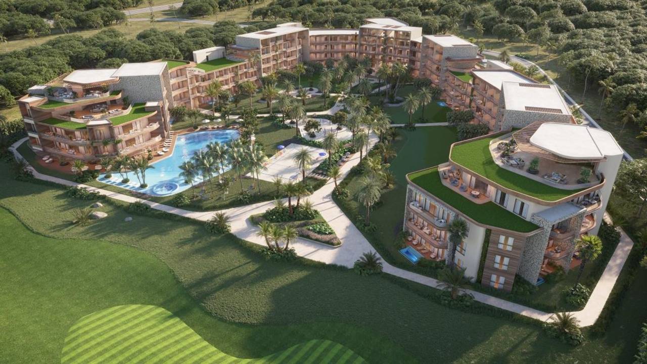 Apartamentos en Venta de 1 habitación en Cap Cana con Línea Blanca Incluida