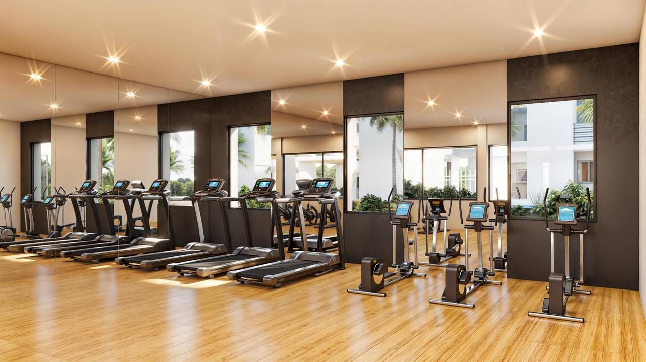 Apartamento moderno en Punta Cana con piscina, gimnasio y áreas sociales – Jardines IV