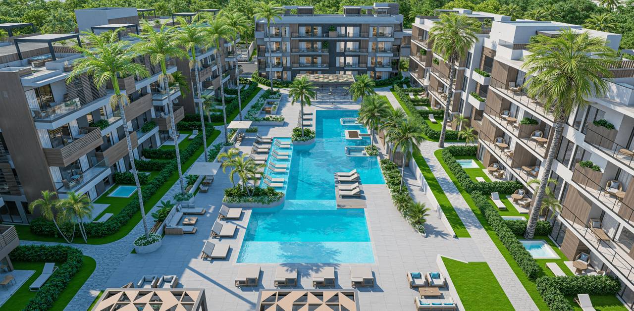Apartamentos en venta en Punta Cana, 80 m²