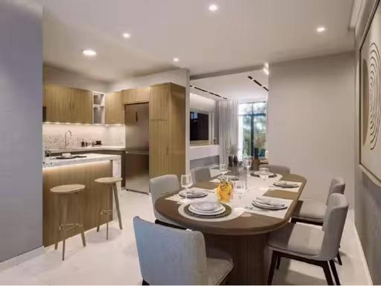 Apartamentos de 2 y 3 habitaciones en construcción