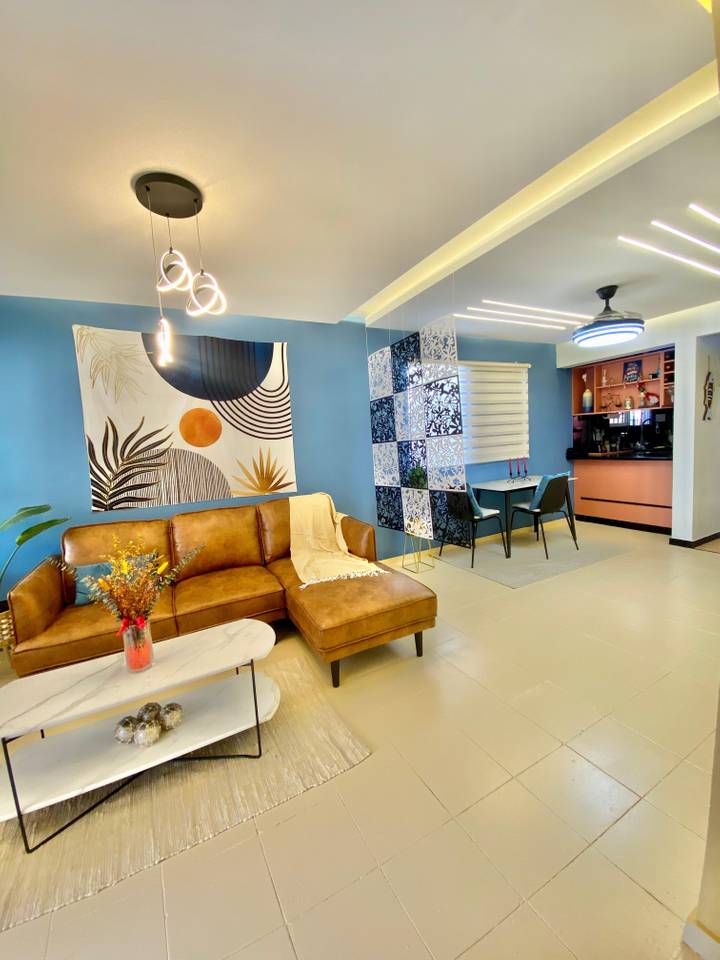Casa en venta de 1 nivel con 3 habitaciones, renovada y amueblada en Ciudad Real I