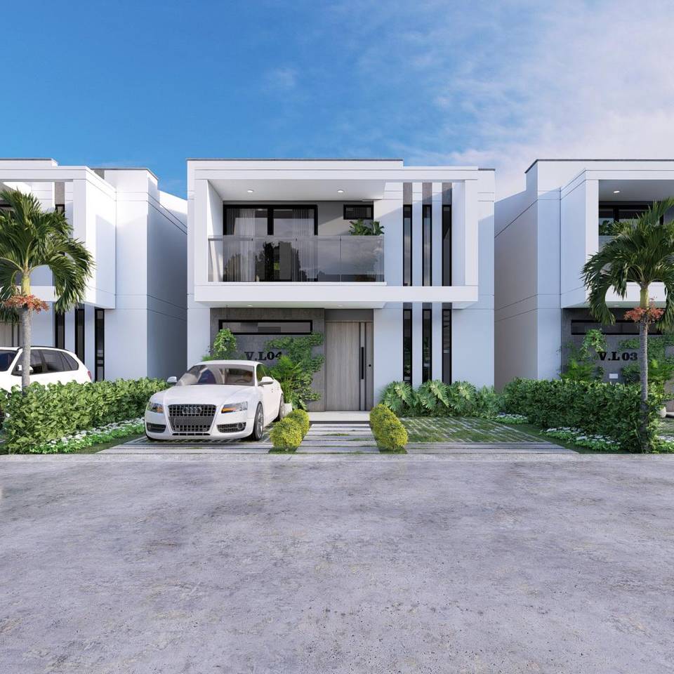 Villas en venta en Punta Cana, 132 m²