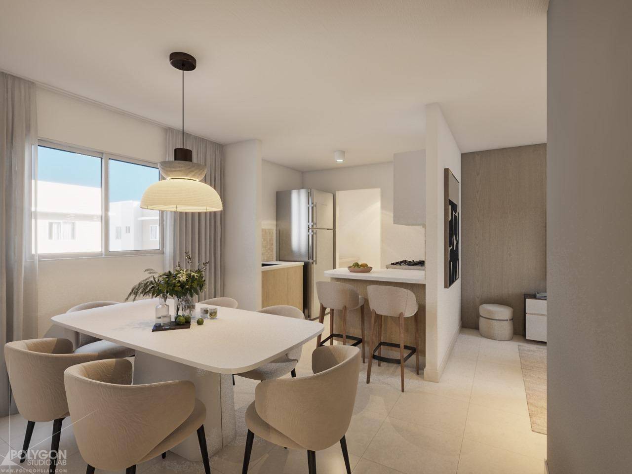Apartamentos en venta en Santo Domingo Este, 77 m²
