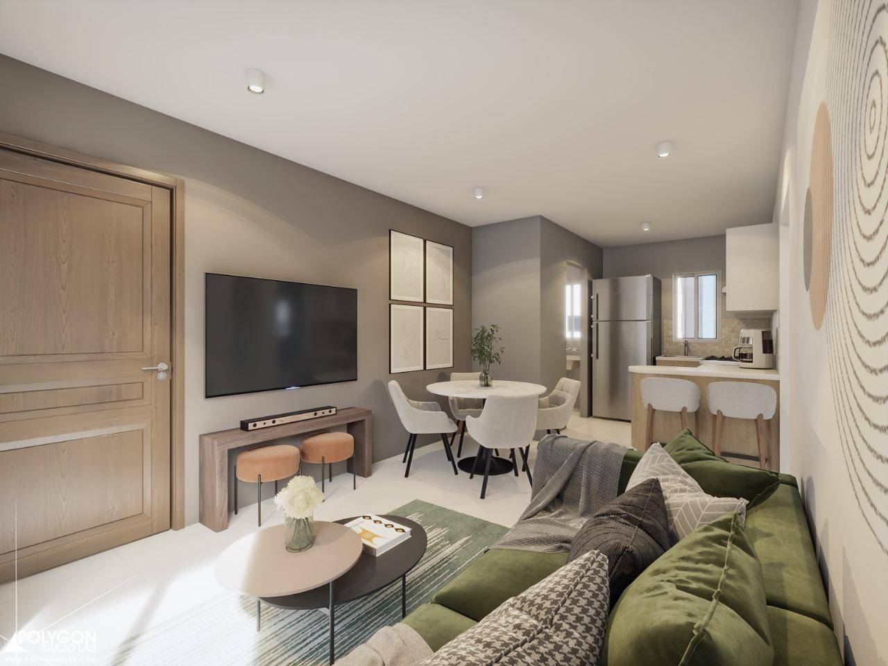 Apartamentos en venta en Santo Domingo Este, 77 m²