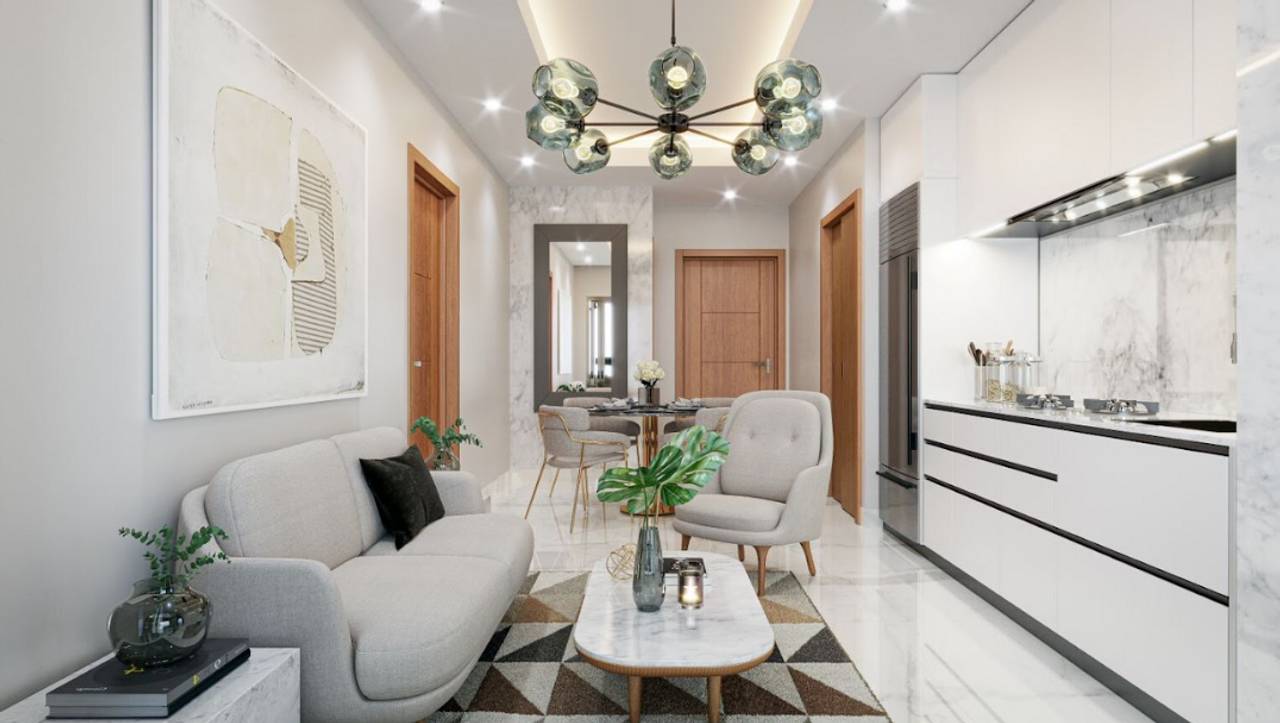 Bella Vista, proyecto de apartamentos en venta desde 1, 2 y 3 habitaciones.