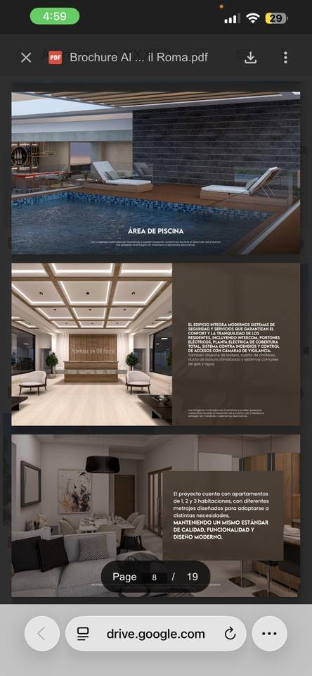 Apartamentos en venta en Santo Domingo D.N., Bella Vista, 69 m²