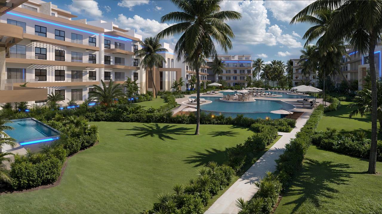 Apartamentos en venta en Punta Cana, 33 m²