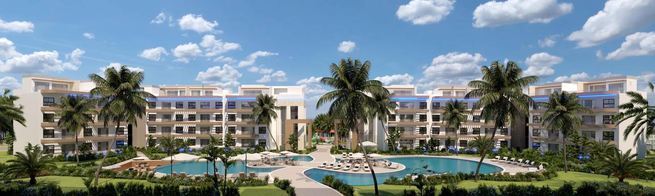 Apartamentos en venta en Punta Cana, 33 m²