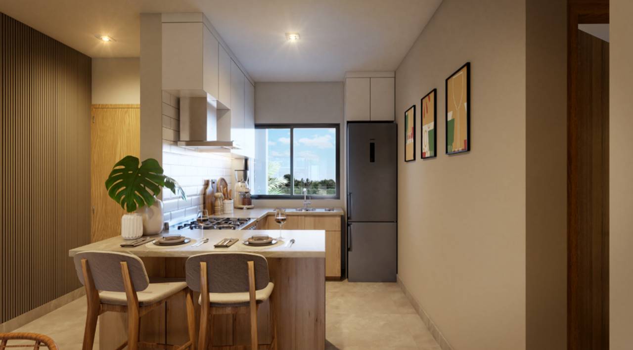 Bavaro, Punta Cana proyecto de apartamentos en venta en residencial cerrado turistico