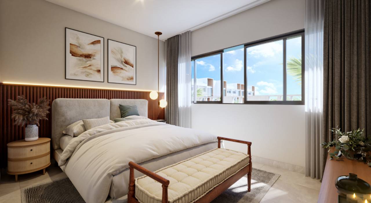 Bavaro, Punta Cana proyecto de apartamentos en venta en residencial cerrado turistico