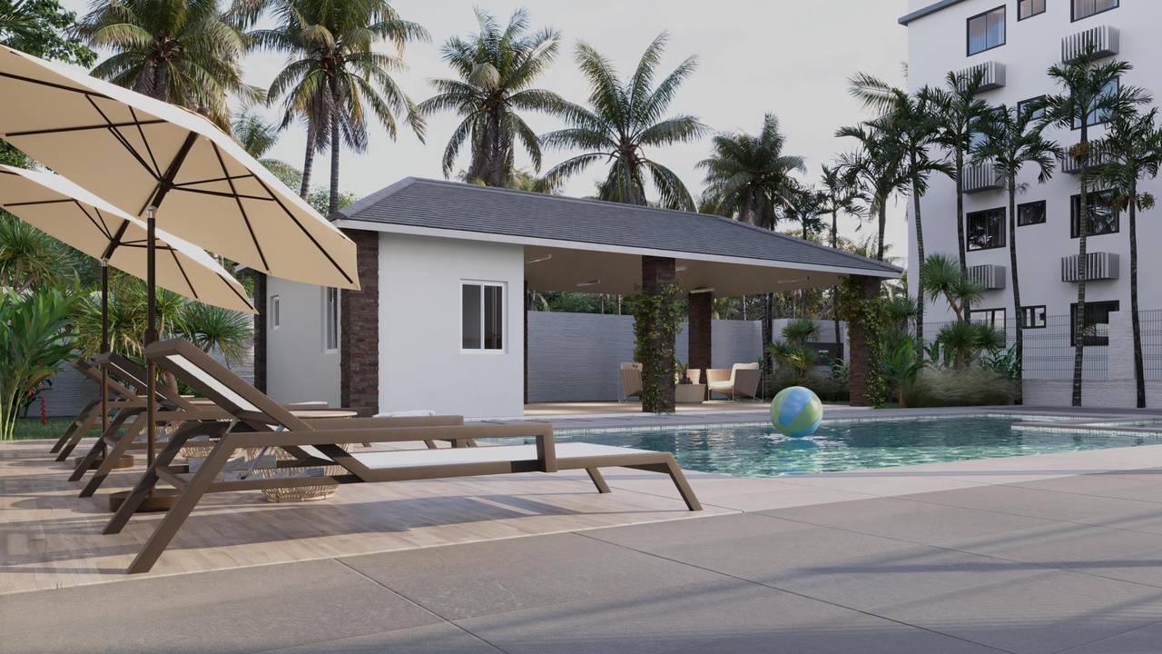 Sale of 3-Bedroom, 2-Bathroom Apartments with 1 Parking Space in Santo Domingo Oeste