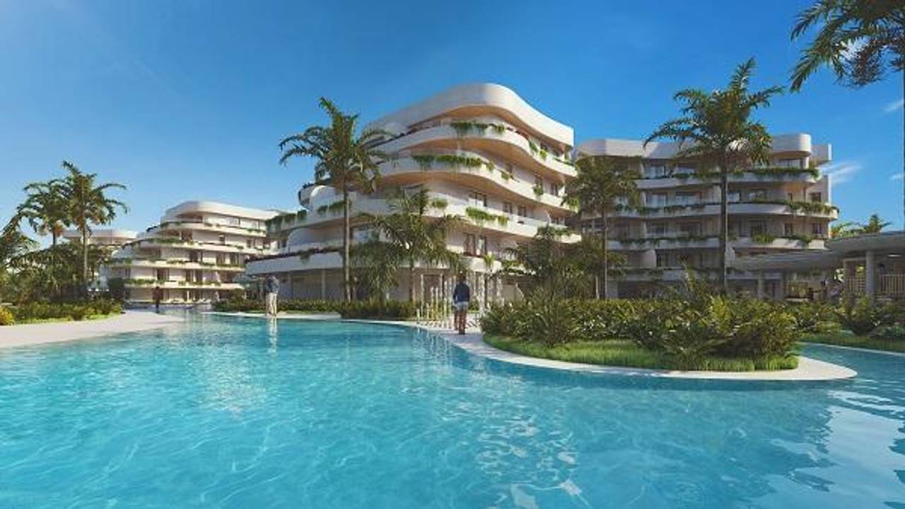 Apartamento en Punta Cana con vista al golf y lago