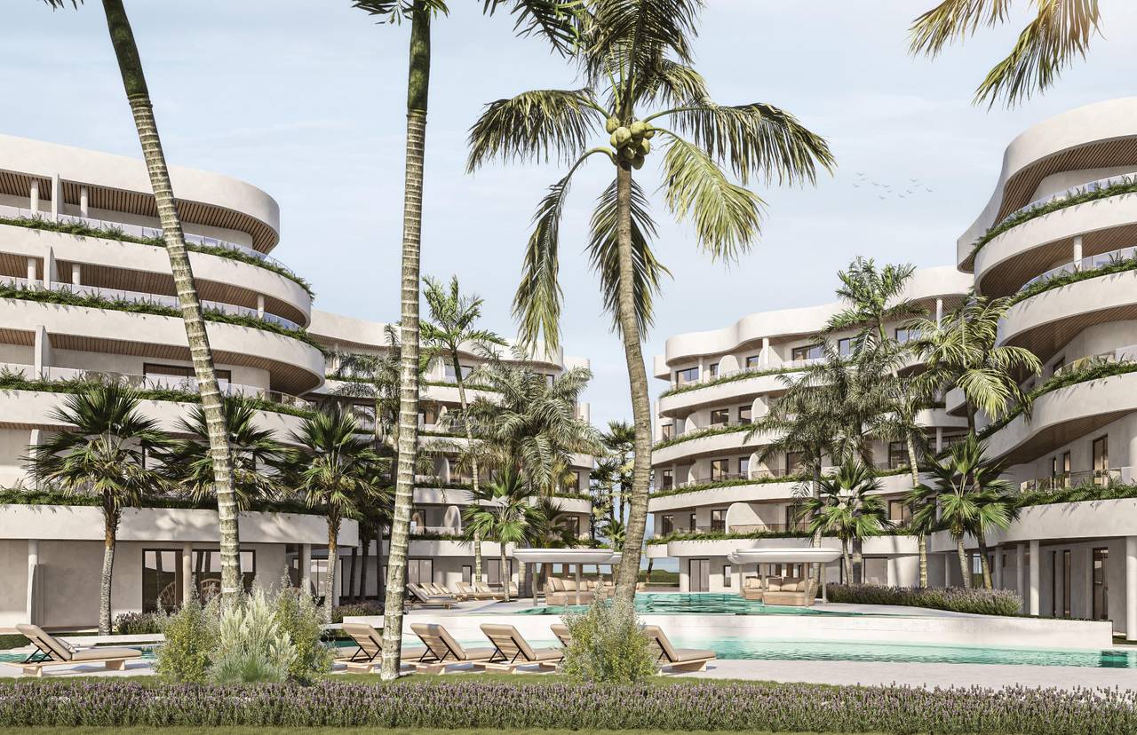 Apartamento en Punta Cana con vista al golf y lago