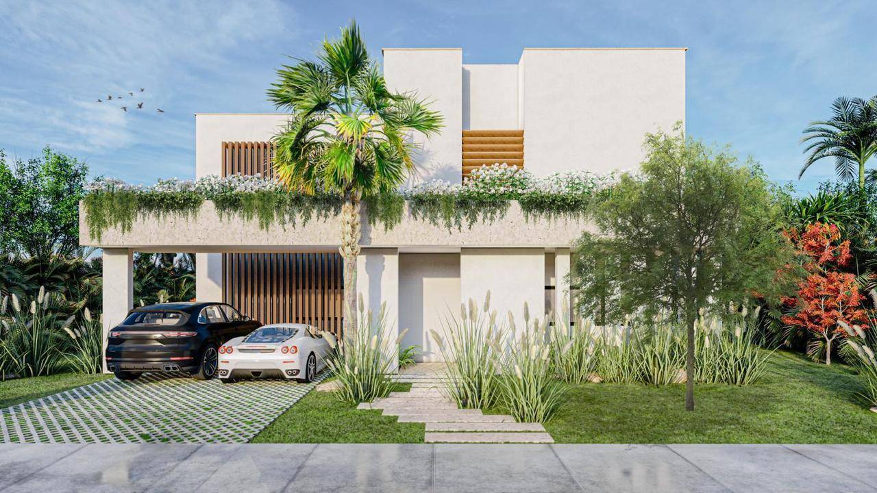 Villa de lujo con diseño contemporáneo y alta privacidad en Punta Cana Village