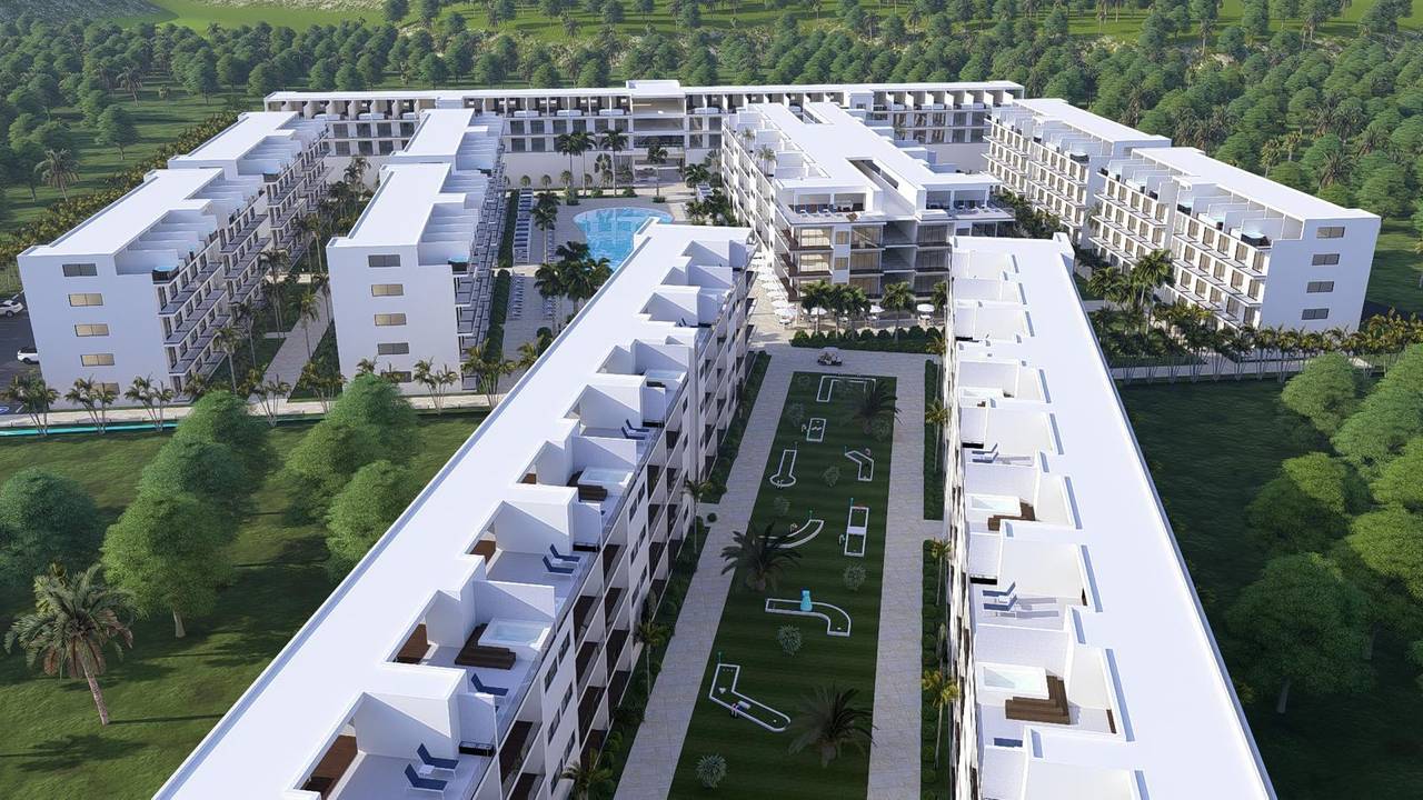 Apartamentos en venta en Punta Cana, 44 m²