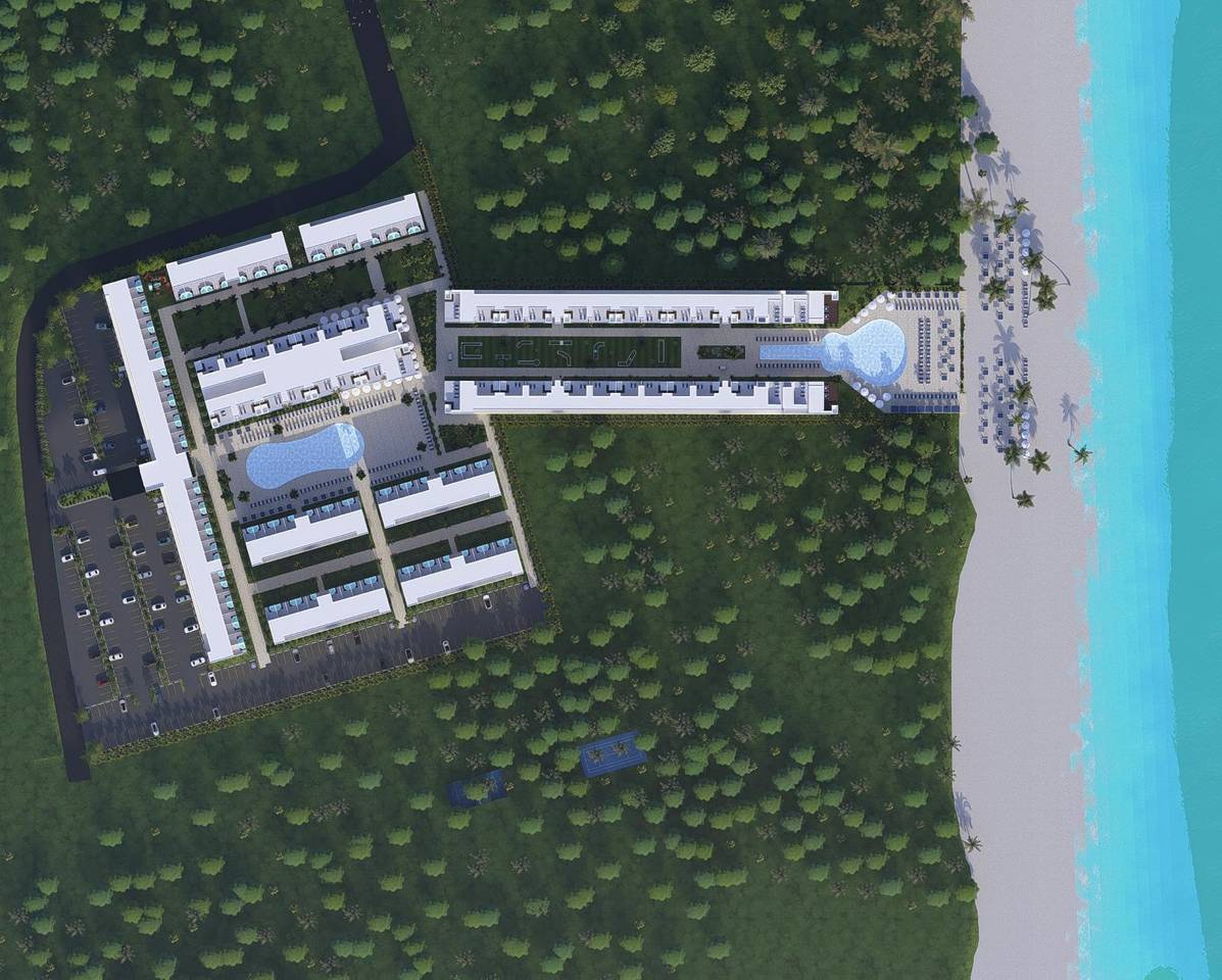 Apartamentos en venta en Punta Cana, 44 m²