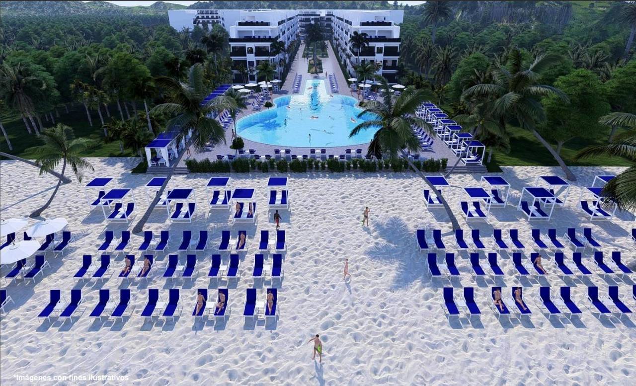 Apartamentos en venta en Punta Cana, 44 m²