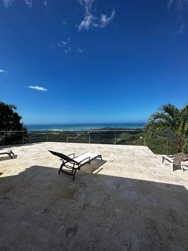 Ocean View villa at Coson Beach, Las Terrenas
