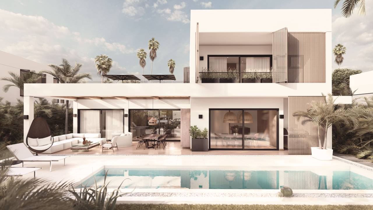 New Villas 5 min walk to Beach in Las Terrenas
