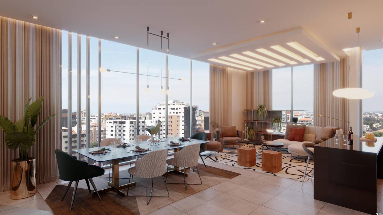 "Lujo Supremo: Penthouse en Los Cacicazgos"