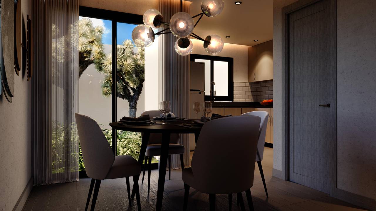 Townhouse moderno en Sunset Gardens con piscina y amenidades de resort en Punta Cana
