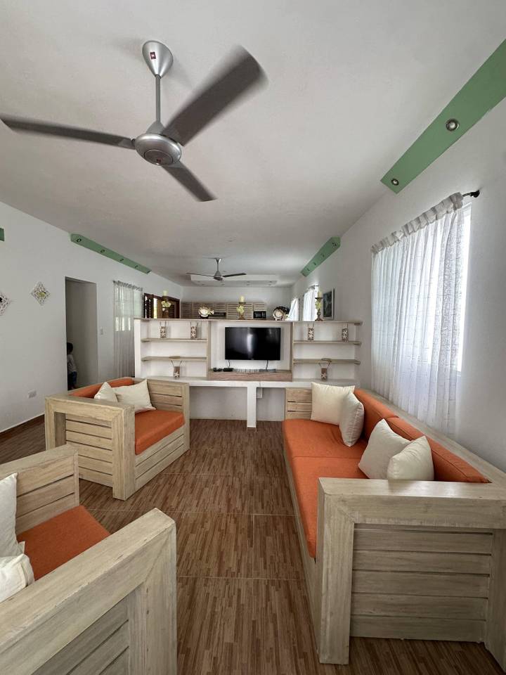 Villa totalmente amoblada en Las Terrenas