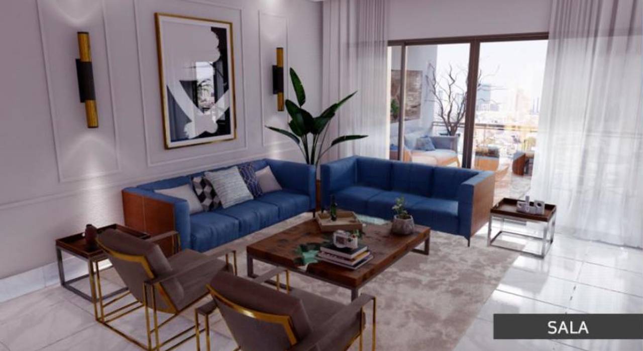 Apartamento en venta de 3 habitaciones en Los Cacicazgos