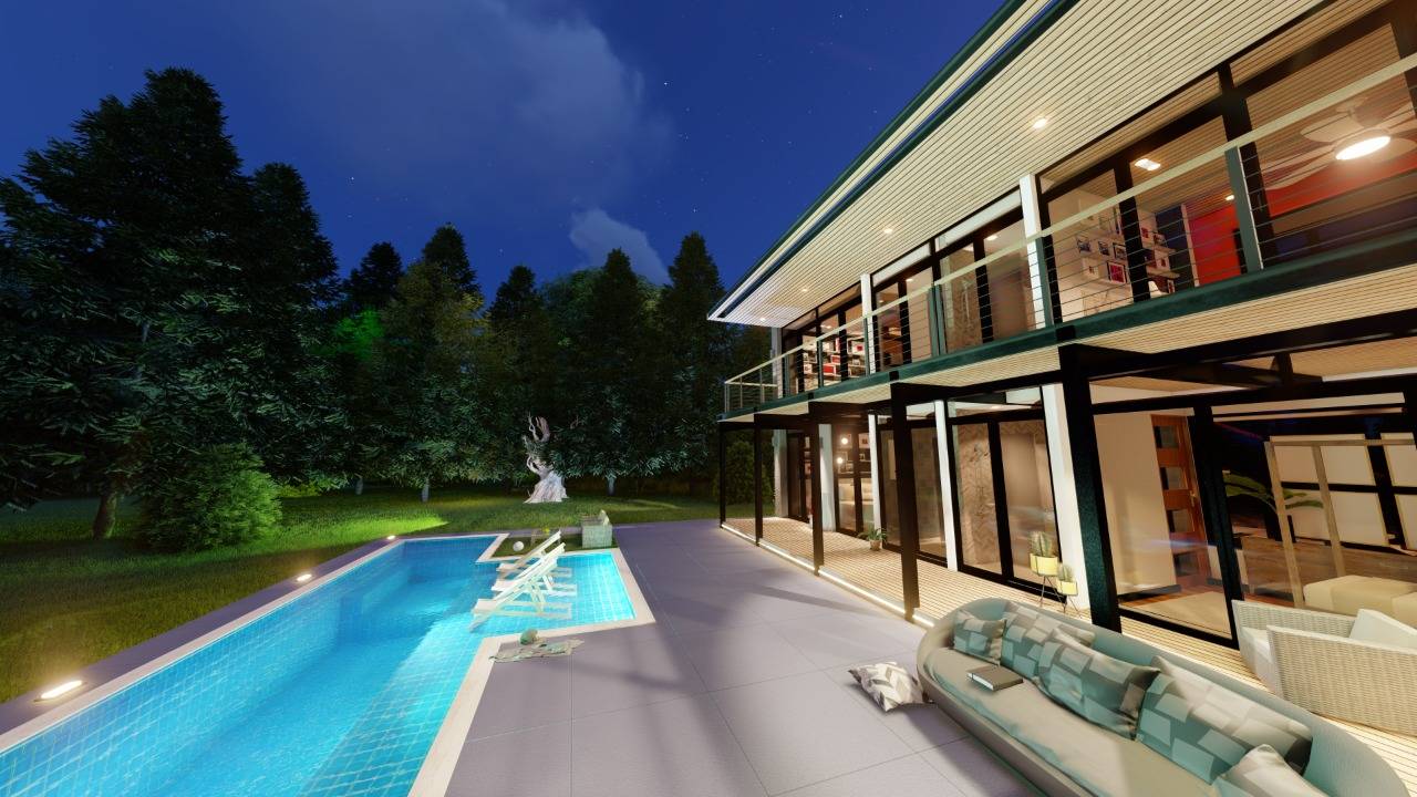 Villa en plano de venta en Jarabacoa