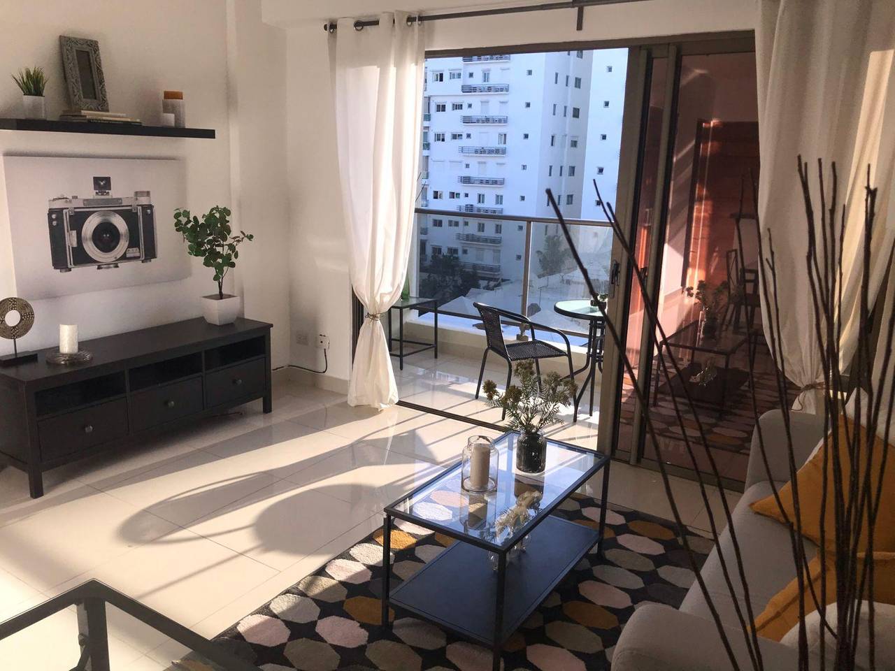 Apartamento amueblado en Piantini