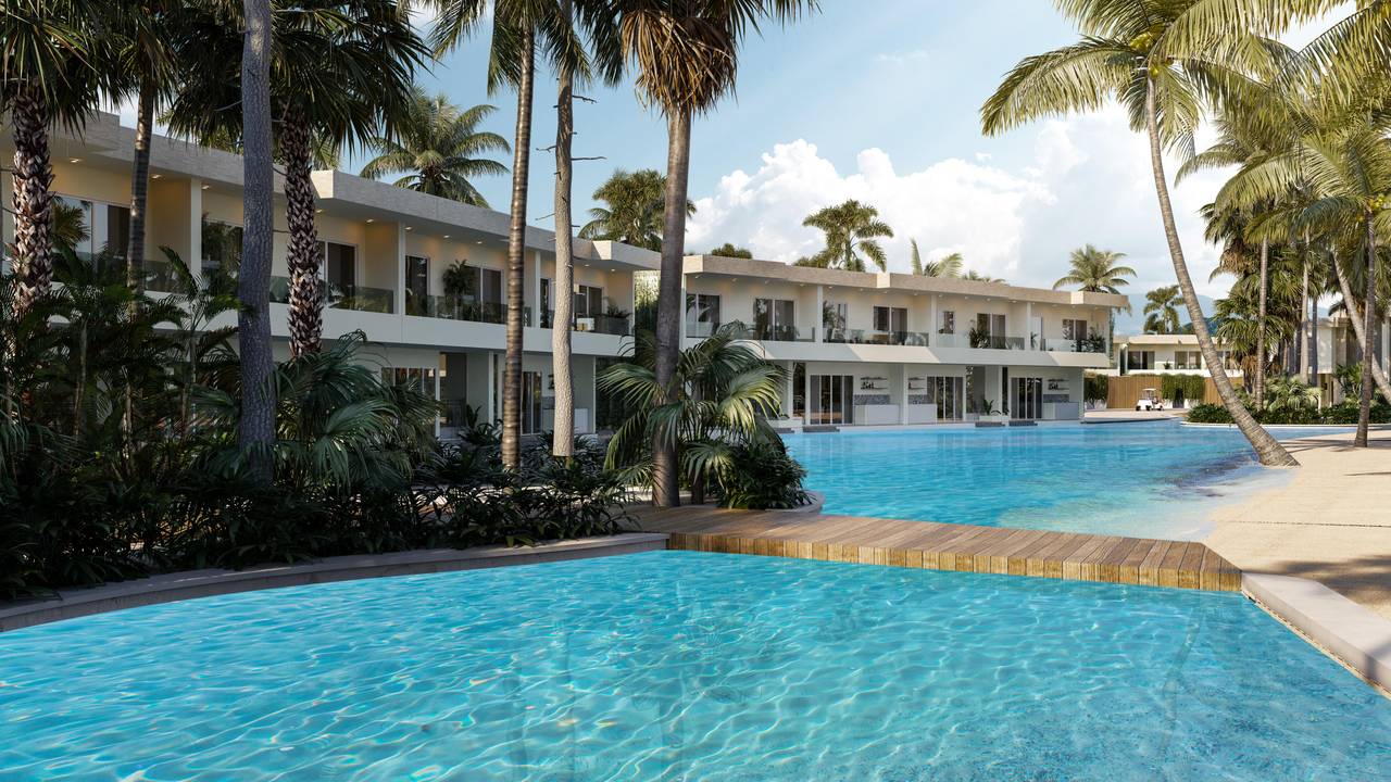 Townhouses y villas espectaculares a la venta en WhiteSands Las Terrenas