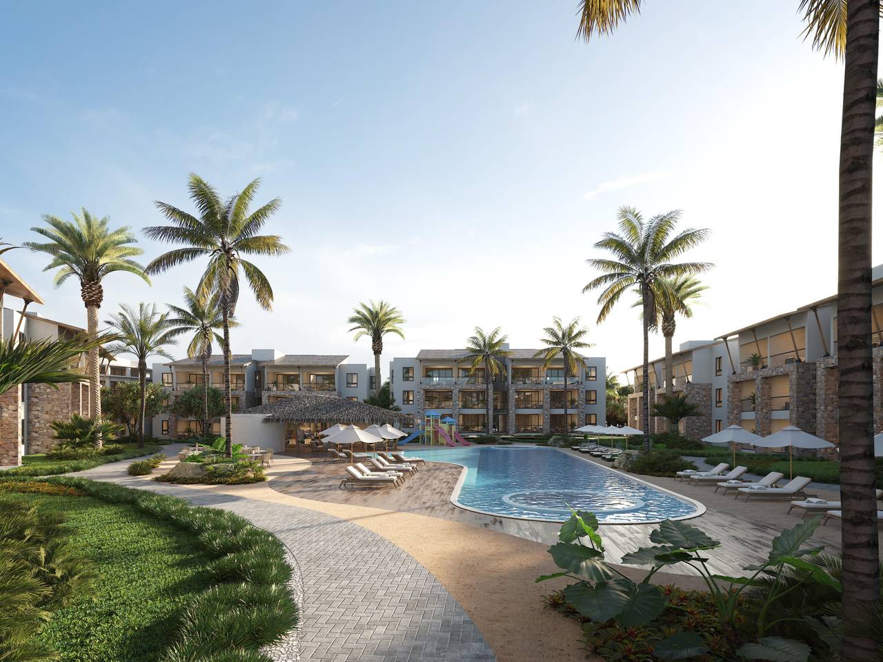Apartamento de2 habitaciones en Playa Nueva Romana