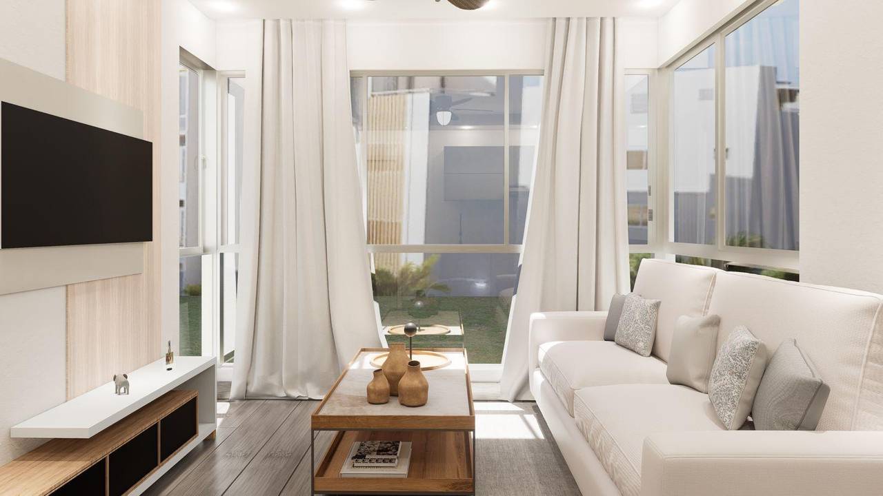 Apartamentos for sale in Boca Chica, 43 m²
