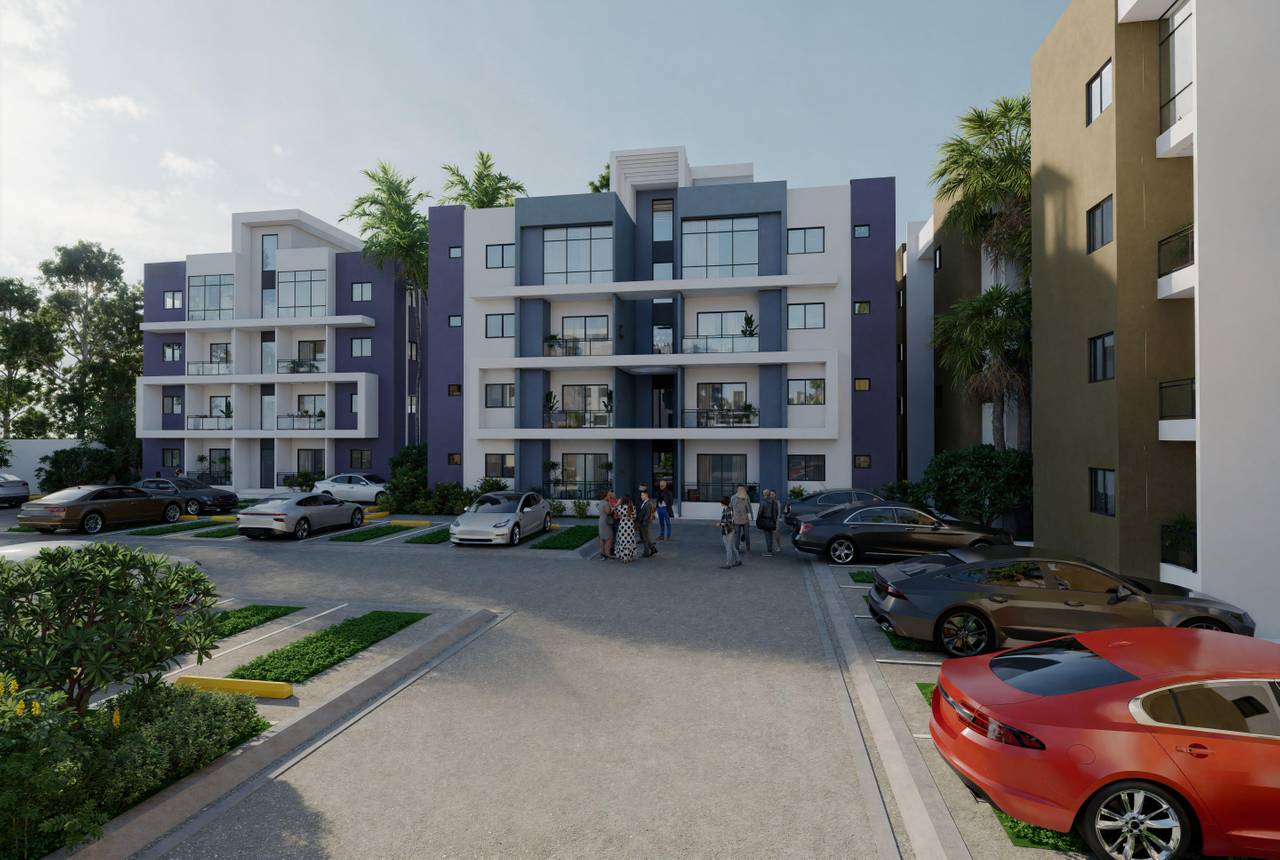 Apartamentos en venta en Santo Domingo Este, 76 m²